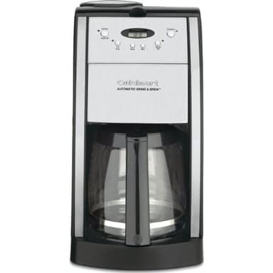 Cuisinart DGB-550BKNAS Automatic Coffeemaker Grind & Brew, 12-Cup Glass, Black