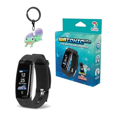 Brook Pocket Auto Catch Watchic Lite with Keychain – Auto Catcher, IPX7 Waterproof, 0.96” Color Display, Long Battery Life, Pocket Monster Accessory (Exclusive Version)
