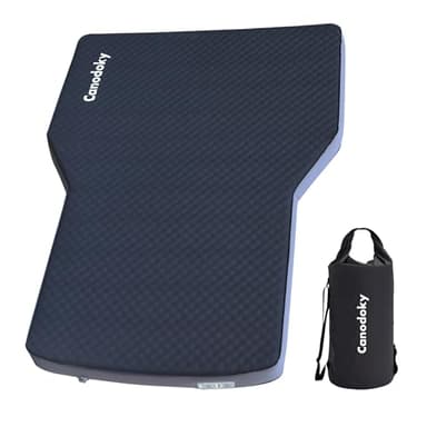 Upgraded Hybrid Foam & Air SUV Mattress with Rechargeable Built-in Pump, Quick Inflation & Deflation, 4" Ultra-Thick, Comfortable Mattress for Car Camping & Road Trips, Perfect for Mid & Large SUVs