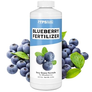 Blueberry Fertilizer – Liquid Plant Food for Bigger Berries, Better Fruit Production & Stronger Root Development, 32 oz