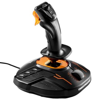 Thrustmaster T16000M FCS Flight Stick - Hall Effect Precision Joystick, Ambidextrous Design, 16 Buttons, Programmable Profiles for Flight Simulator - Compatible with PC