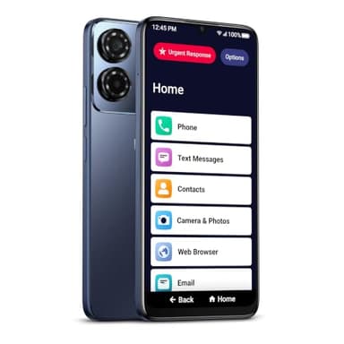 LIVELY Jitterbug Smartphone for Seniors, No SIM Needed, Smart5