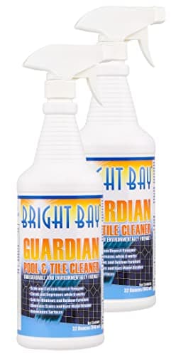 Calcium Build Up & Scum Line Remover- Guardian Pool Tile Cleaner, 2 qts. - Non-abrasive, Save Elbow Grease, 32 Fl Oz (Pack of 2)
