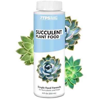 Succulent Fertilizer – Liquid Plant Food for Compact Growth, Vibrant Color & Stronger Root Development, 8 oz