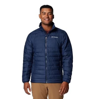 Columbia Mens Powder Lite II Insulated Puffer Jacket, Collegiate Navy, X-Large