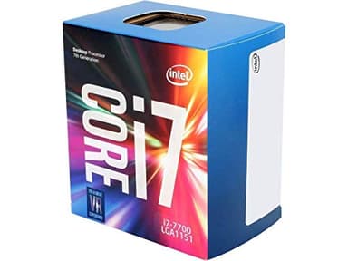 Intel BX80677I77700 Core i7-7700 Desktop Processor 8M Cache, 3.6GHz (Max Turbo Frequency 4.20GHz) 7th Generation