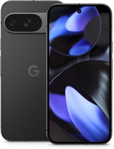 Google Pixel 9 - AT&T Locked Android Smartphone, 24-Hour Battery, Advanced Camera, and 6.3" Actua Display - Obsidian - 256 GB (Renewed)
