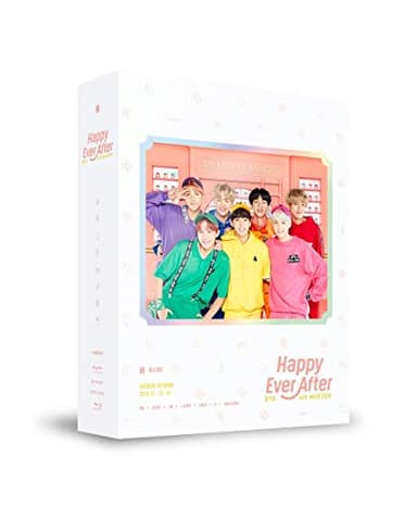 BTS BANGTAN BOYS - BTS 4th MUSTER Happy Ever After Blu-ray 3Discs+Photobook+Sticker+Extra Photocards Set
