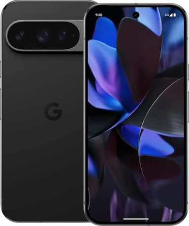Google Pixel 9 Pro - Unlocked Android Smartphone with Gemini, Triple Rear Camera System, 24-Hour Battery, and 6.3" Super Actua Display - Obsidian - 256 GB (Renewed)
