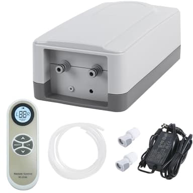 Behugio Compatible with Select Comfort or Sleep Number Pump Replacement, 2-Channel Air Dual Pump - with Wireless Remote Control - Fit Any Size Mattress - 10 Years Support