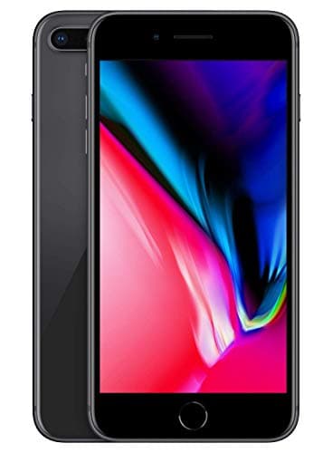 Apple iPhone 8 Plus, 64GB, Space Gray - Unlocked (Renewed)