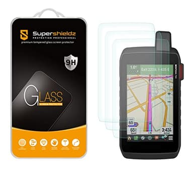 Supershieldz (3 Pack) Designed for Garmin Montana 760i/ 750i/ 710/700/ 700i Tempered Glass Screen Protector, Anti Scratch, Bubble Free