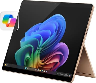 Microsoft Surface Pro 2-in-1 Laptop/Tablet (2024), 13" OLED Touchscreen Display, 16GB RAM, 512GB Storage | Windows 11 Copilot+ PC, Snapdragon X Elite (12 Core), Dune