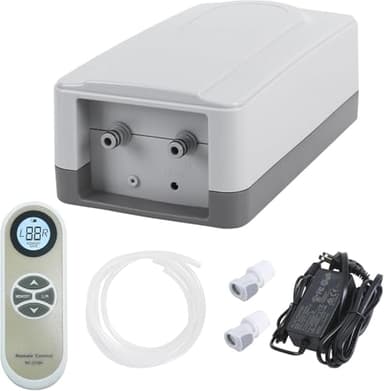 Compatible with Select Comfort or Sleep Number Pump Replacement, 2-Channel Air Dual Pump - with Wireless Remote Control - Fit Any Size Mattress - 10 Years Support