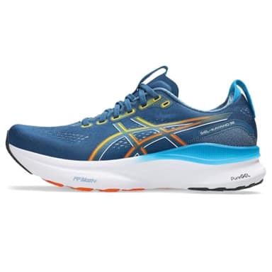 ASICS Men's Gel-Kayano 32 Running Shoes, 10, Twilight Blue/ANZU