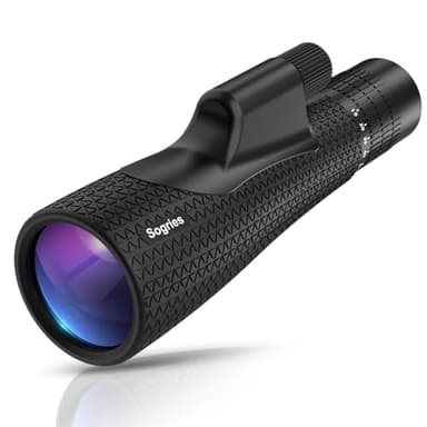 15-45x55 Zoom Monocular Telescope-High Power Monocular for Adults BAK4 Prism for Bird Watching and Traveling Concert
