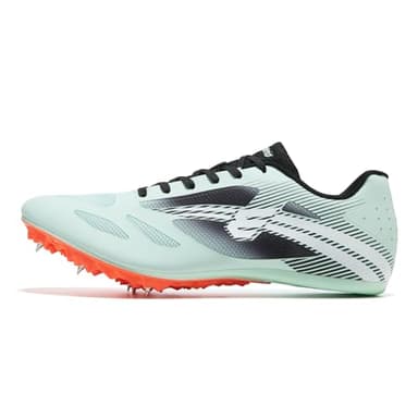 EPIMENO Men's Track and Field Shoes Women Lightweight Breathable Spikes for Multi-Events Jump Shoes