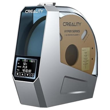 Official Creality Filament Dryer, Space Pi Filament Dryer, 360° Fast Heating 3D Printer Filament Dry Box, Filament Storage with 110W PTC Heater LCD Touch Screen One-Key Set