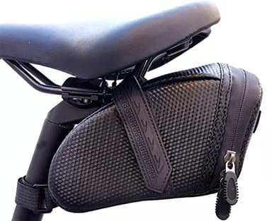 Tongha Bicycle Seat Bag Water Proof,Bike Pack under Seat,Bike tail Large Capacity Saddle Bag,Wedge Saddle Bag for Bike,Cycling Accessories