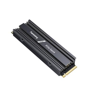 fanxiang 1TB NVMe Internal Gaming SSD for PS5 with Heatsink, Up to 7000MB/s M.2 SSD PCIe Gen 4 SSD Storage Expansion Compatible with PS5, Internal Solid State Drive for Gamers, Professionals, Creators