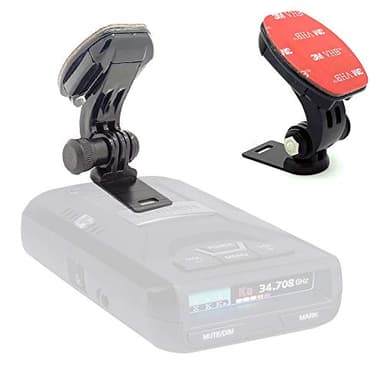 LycoGear Radar Detector Easy Connect Adhesive Mount for Uniden R1 R3 R7 R8 R9 DFR6 DFR7 DFR8 DFR9 Radar Detectors