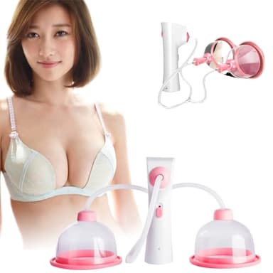VEraiz Electric Chest Massager, Beauty Enlargement Machine with USB Charge, Promotes Breast Growth, Flat & Sagging Breasts (13.5cm)