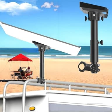 Starlink Gen 3 RV Ladder Mount - RV, Camper, Yacht, Pole, Railing Clamp for Roof/Rack (0.8-1.1" Dia)