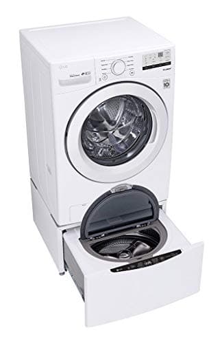 LG WM3400CW 4.5 cu ft Front-Load Washer – High-Efficiency, LoDecibel™ Quiet Operation, 6Motion™ Technology, White