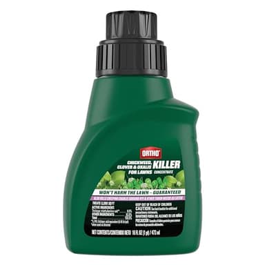 Ortho Chickweed, Clover and Oxalis Killer for Lawns Concentrate - Weed Killer Concentrate for Sprayer, Kills Weeds to the Roots, Also Kills Creeping Charlie and Wild Violet, 16 fl. oz.