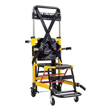 LINE2design Mobility Chair - Mobile Chair 70007-Y, Premium Emergency Transport Manual Track Solutions - Load Capacity: 400 lb. Yellow.