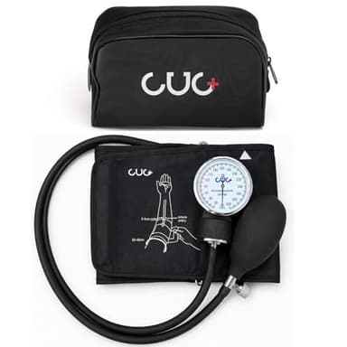 Professional Aneroid Sphygmomanometer, Blood Pressure Cuff Manual, Precision Copper & Brass Movement, Medical-Grade PVC Tubing, Medical Ultrasound Equipment, Ideal for Doctors, Nurses, and Students
