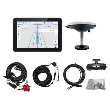 Tractor Guidance System with Precision AG Software, Android10 Tablet, 1-inch by CORS, A-B line Guidance Compatible with Any Tractor CAT. John-Deere...JY100 Plus