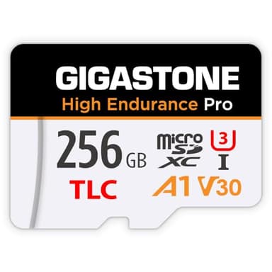 【5 Yrs Free Data Recovery】【Dash Cam】 GIGASTONE 256GB Micro SD Card, TLC High Endurance Pro, Speed Up to 100MB/s, Compatible with REDTIGER Rove VIOFO VANTRUE PRUVEEO ARIFAYZ, MicroSDXC UHS-I A1 V30 U3