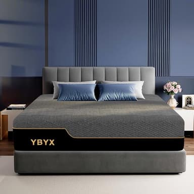 Full Mattress, 12 Inch Full Size Mattresses Hybrid Mattress with Memory Foam & Pillow Top - Medium Firm Feel for Motion Isolation, Edge Support, Pressure Relief - Bed in a Box, CertiPUR-US Certified