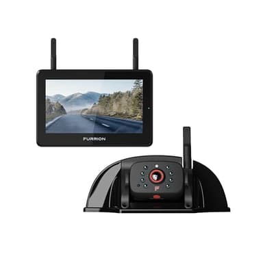 Furrion 2021124370 Vision S+ RV Backup Camera System - 5" Monitor, Rear Sharkfin Camera #FOS5HTASF