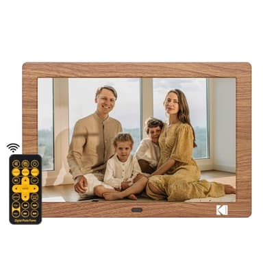 KODAK 8 Inch Digital Picture Frame with Remote Control,1280 * 800 IPS HD Screen Digital Photo Frame, Auto-Rotate,Easy Operated Programmable Auto On/Off, NO WiFi
