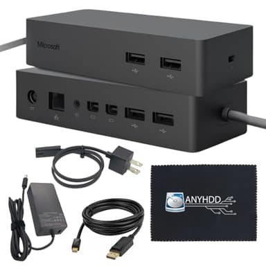 Microsoft Surface Dock PD9-00003 - Surface Pro Docking Station (Black) (Renewed)