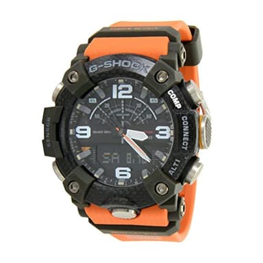 Casio G-Shock Men's Analog-Digital GGB100-1A9 Watch Black, Black/Orange, L, Sport