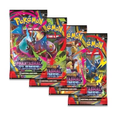 Pokémon TCG: Mega Evolution - Phantasmal Flames Booster Pack (10 Cards)