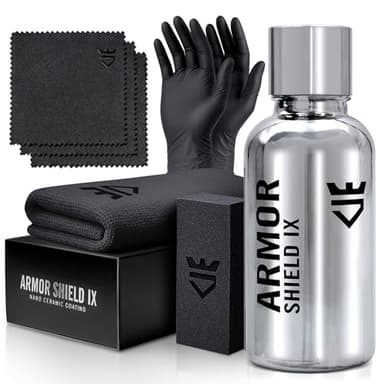 AvalonKing Armor Shield IX – DIY Ceramic Coating Kit for Cars – High Gloss, Hydrophobic & 2-Year Protection – Easy Home Application – Paint, Glass, Rims & Trim – 30ml