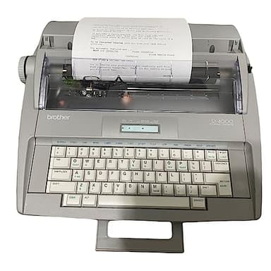 BROTHER SX-4000 LCD DISPLAY TYPEWRITER (Renewed)