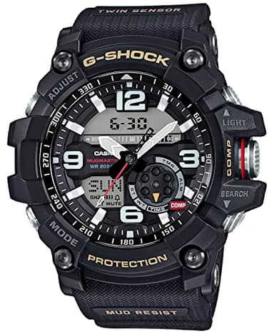 Men's Casio G-Shock Twin Sensor Mudmaster Black Watch GG1000-1A