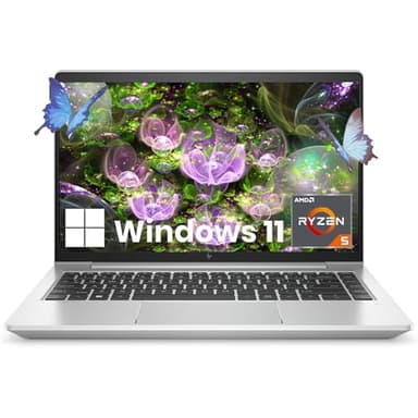 HP EliteBook 645 G9 Laptop Computer Windows 11 Pro, AMD Ryzen 5 PRO 5675U, 8GB RAM, 256GB SSD, 14in FHD 1920x1080, HDMI, Ryzen Notebook PC (Renewed)