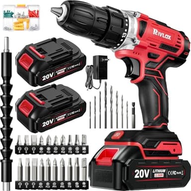 20V Cordless Drill Set,Electric Power Drill Cordless,Power Drill Drivers