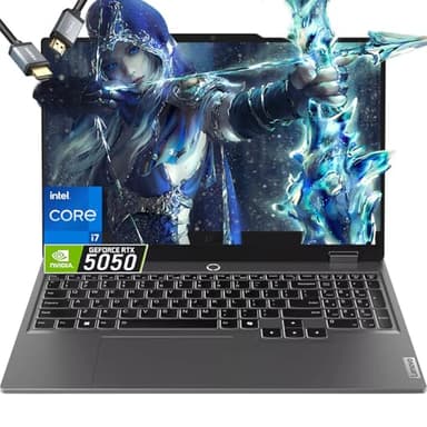 Lenovo LOQ 15 Gaming Laptop RTX 5050 -Intel Core i7-13650HX Beat AMD Ryzen 9 7940HS -15.6 FHD Display- 32GB RAM -1TB SSD -Backlit Keyboard -MUX Switch -2025 Portatil Gamer PC -Windows 11 -Webcam