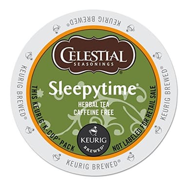 Celestial Seasonings Sleepytime Herbal Tea, Single-Serve Keurig K-Cup Pods, 24 Count