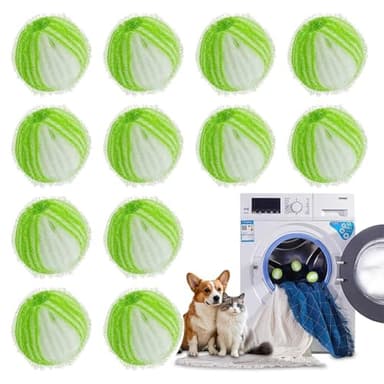 Hair Remover for Laundry Reusable Lint Catcher and Washing Machine Dryer Balls for Removing Dog and Cat Fur from Clothing