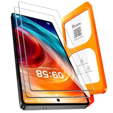 TOCOL for Samsung Galaxy S25 Ultra Screen Protector [9H Hardness] [Military Grade Shatterproof] HD Tempered Glass 2 Pack